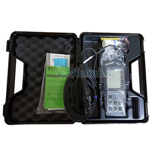 เครื่องวัดปริมาณออกซิเจนในน้ำ DO Meter รุ่น HI9147