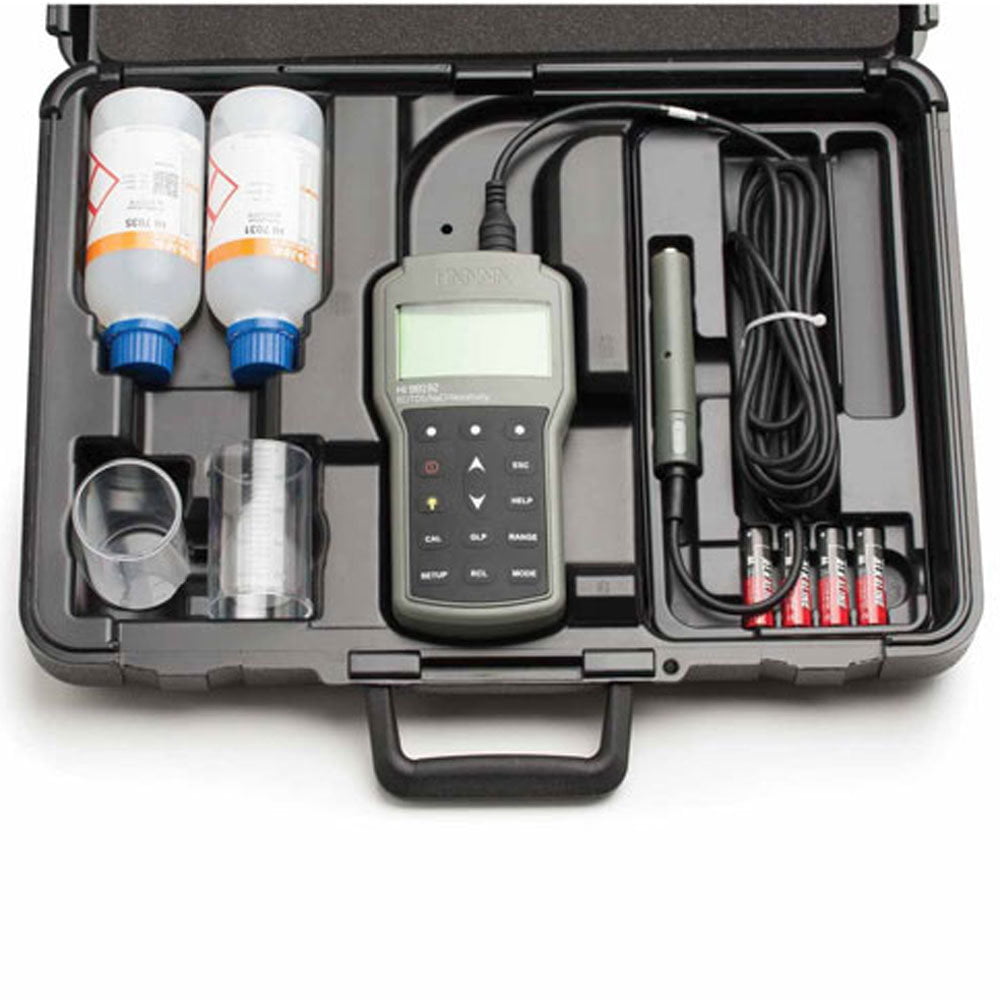 เครื่องวัด Portable EC TDS Resistivity Salinity Meter Waterproof รุ่น HI98192