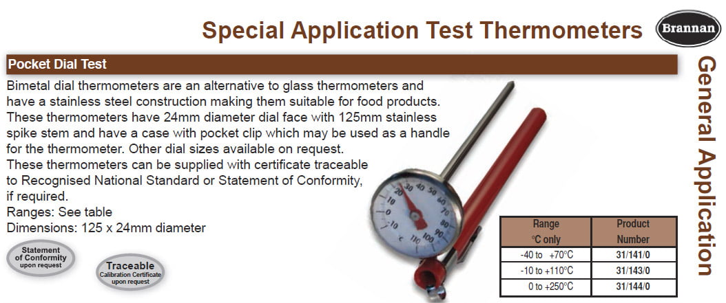 Brannan Thermometer